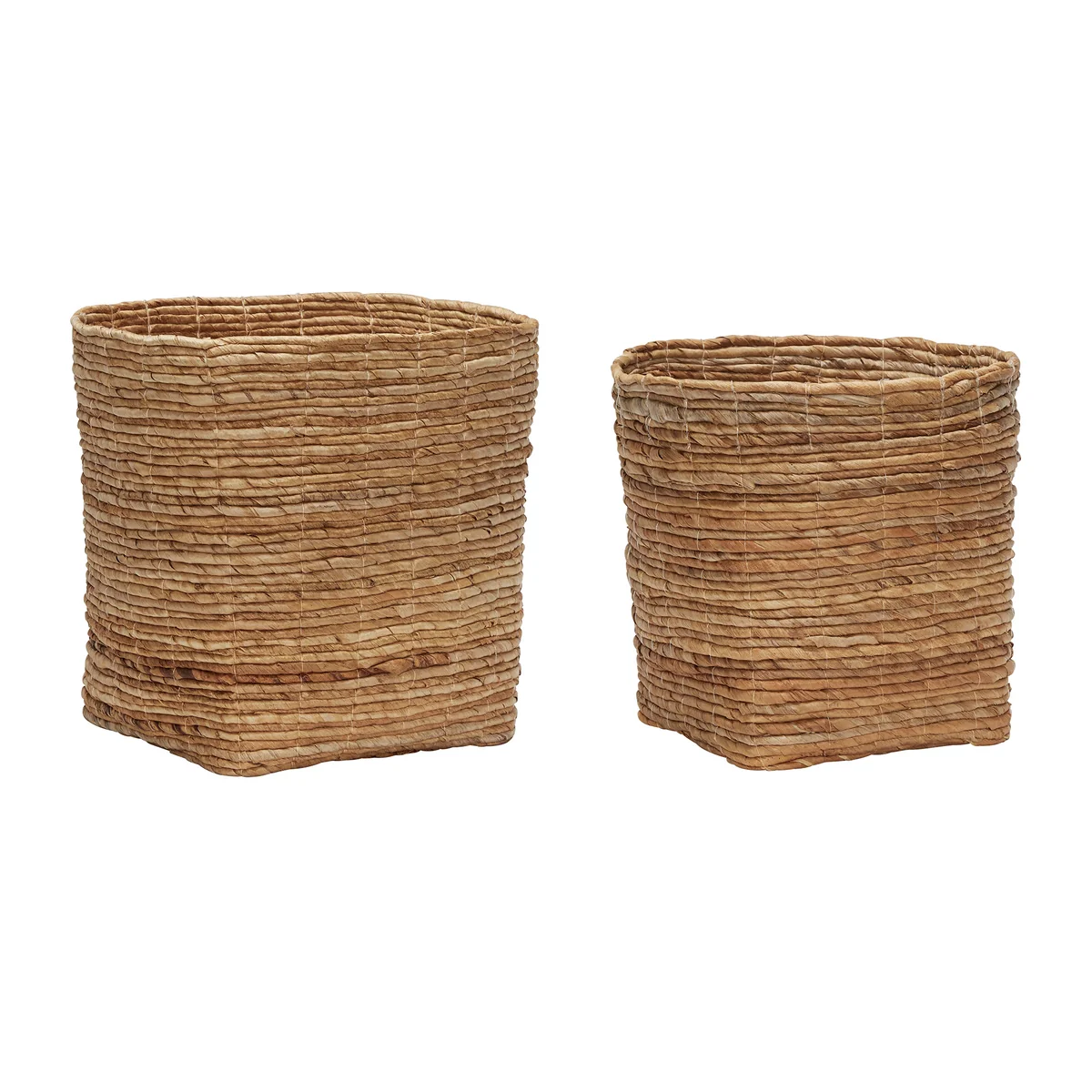 Hübsch Interior - Gentle Aufbewahrungskorb, natur (2er-Set)