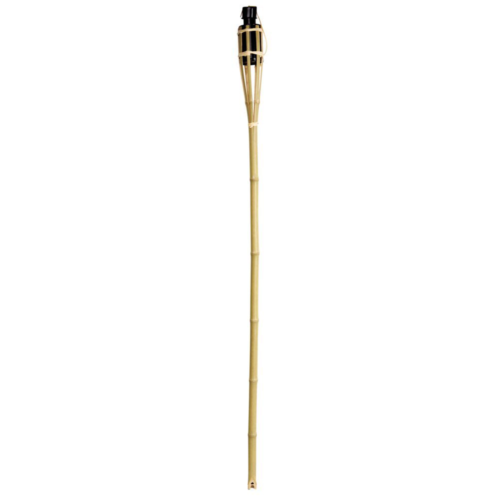 Torche bambou et métal à planter H120cm