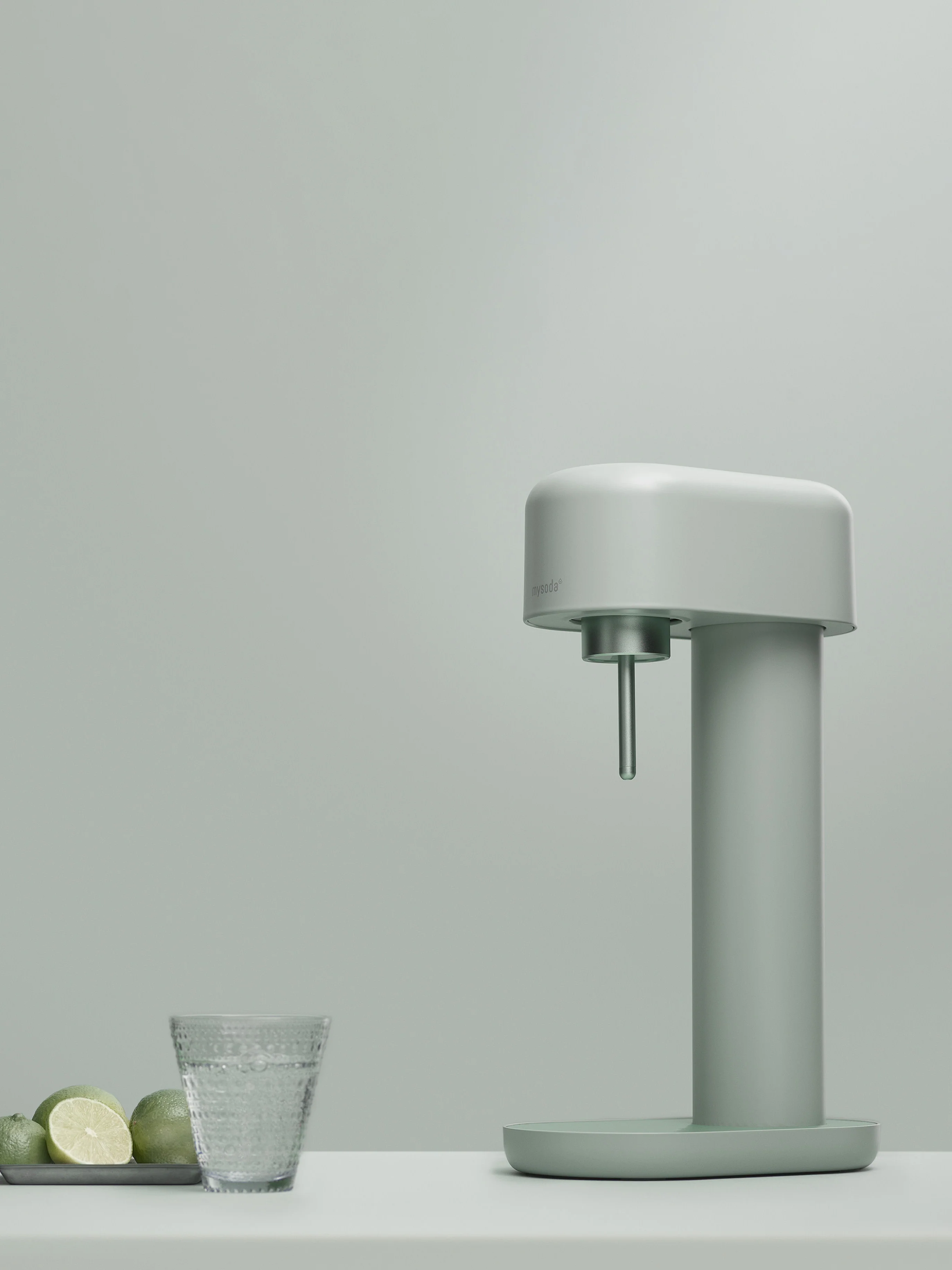 Wassersprudler Ruby 2 mit Flasche