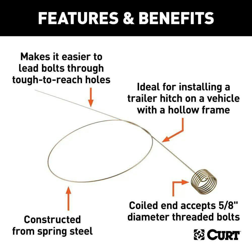 CURT Fish Wire for 5/8-in Diameter Bolts