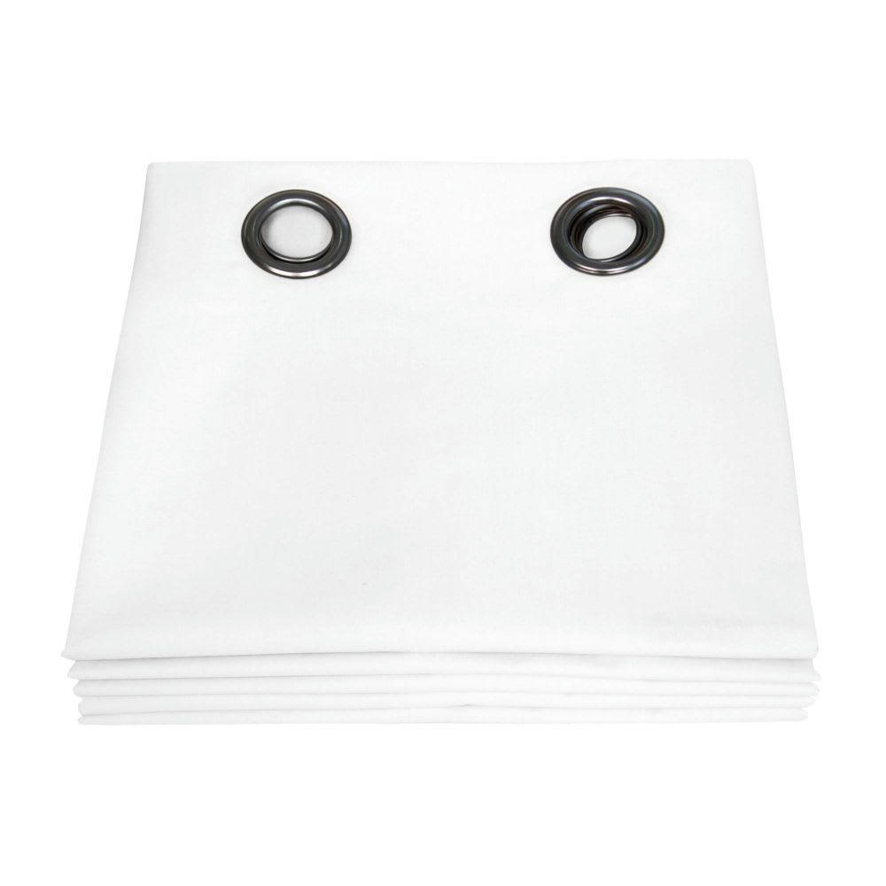 - Rideau occultant total blanc 135 x 250