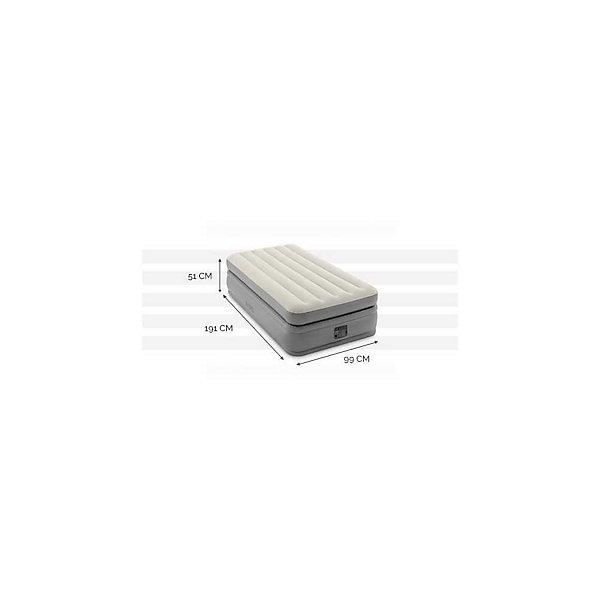 Matelas gonflable Prime Comfort 1 place - Intex