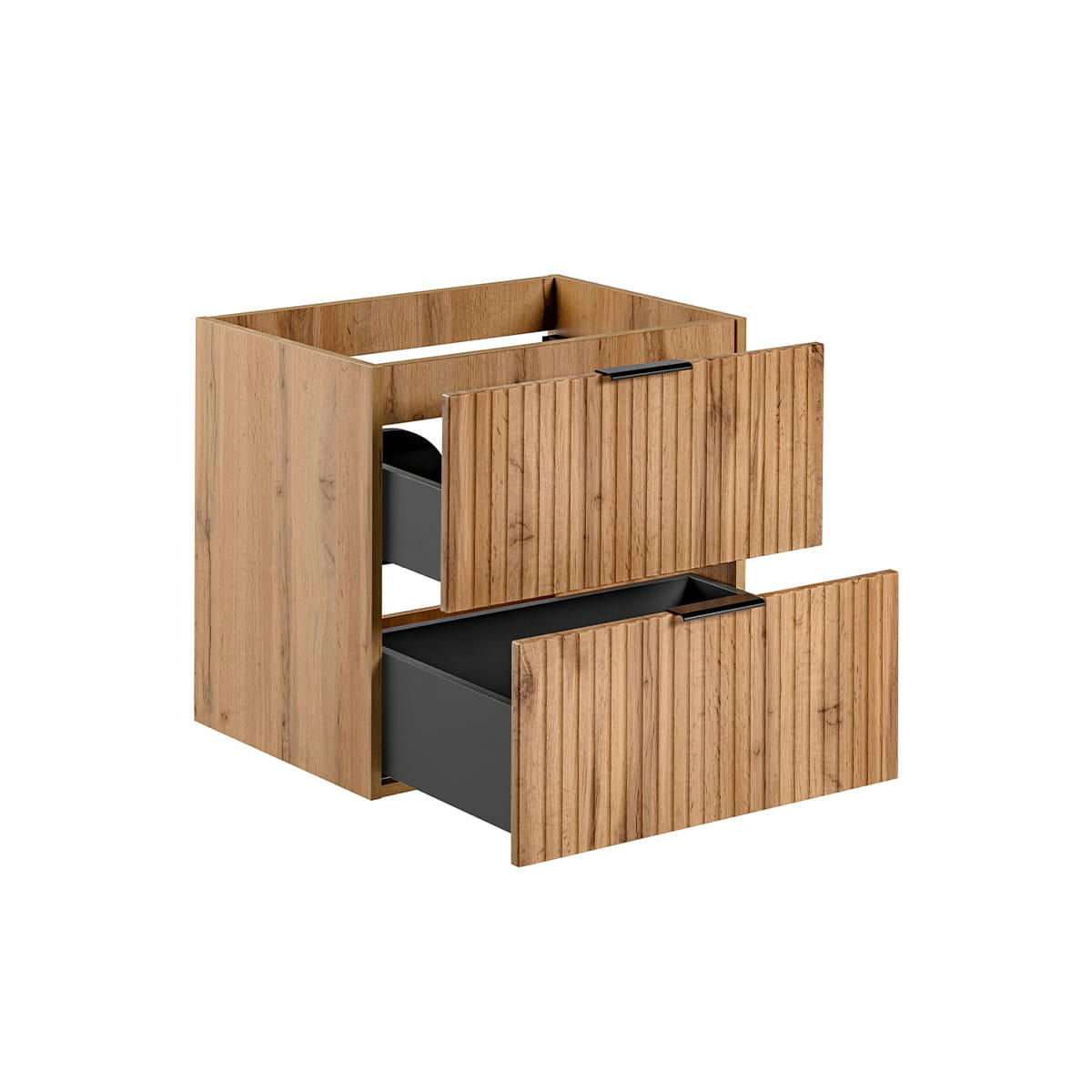 - Meuble sous-vasque 60cm naturel