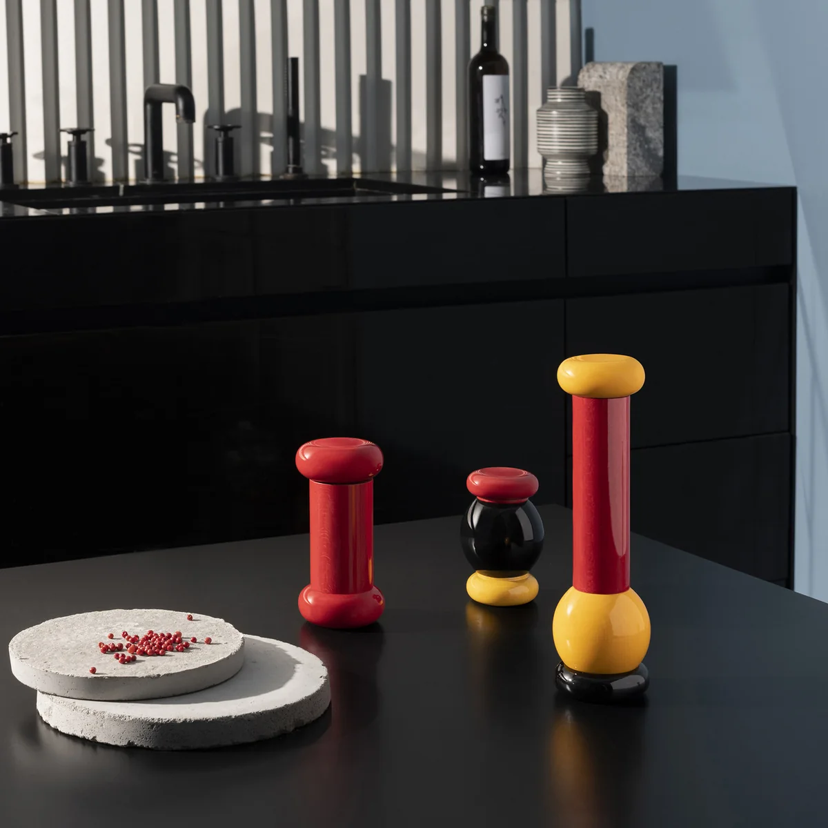 Alessi - Twergi Salz-/Pfeffer- und Gewürzmühle ES18