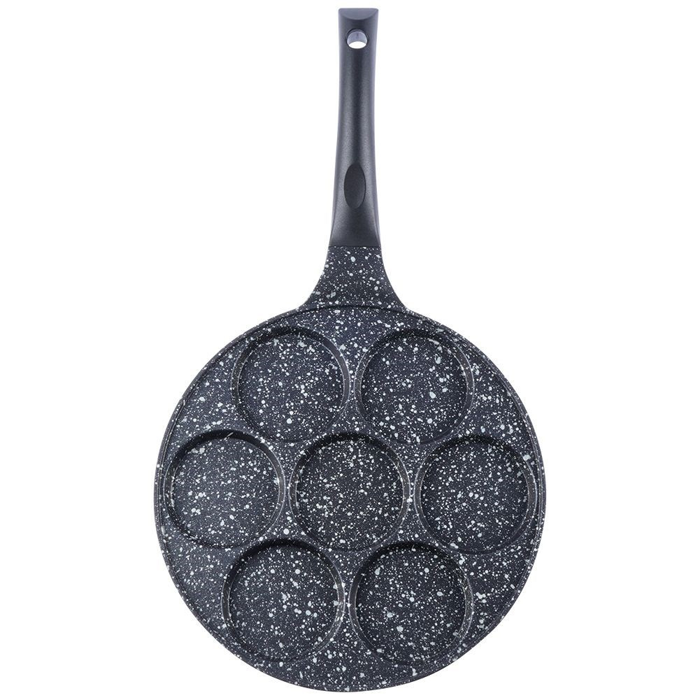 Patelnia do jajek placków pancakes naleśników granitowa 27cm