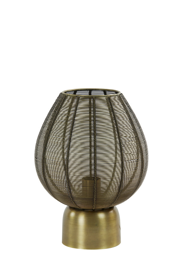 Light & Living tafellamp SUNEKO - 25x25x34cm - brons