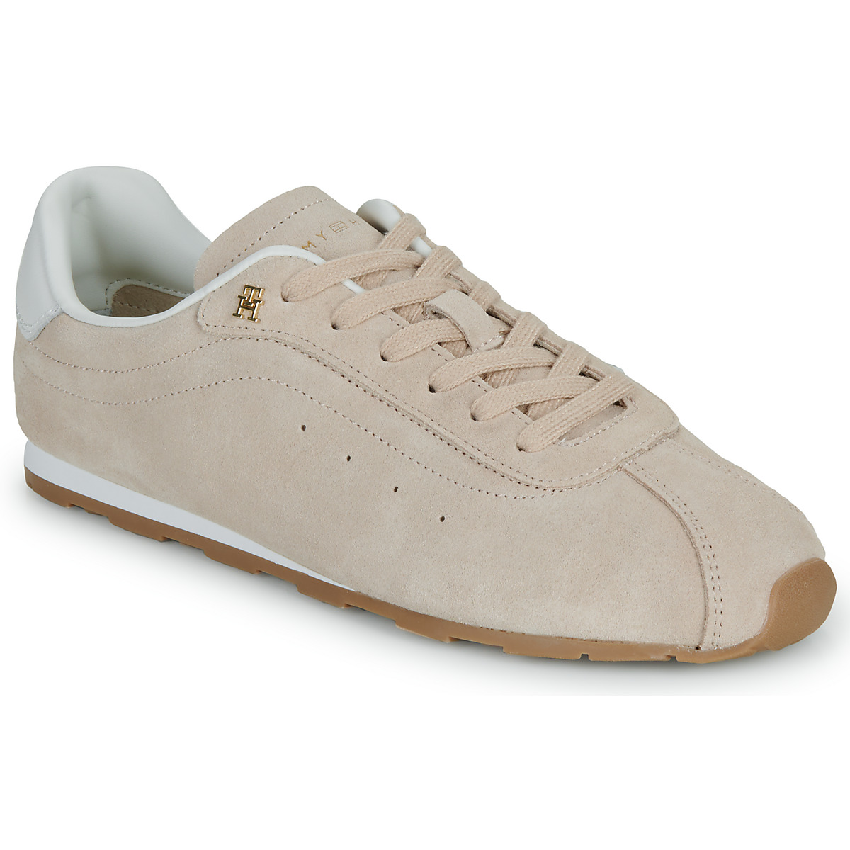 Tommy Hilfiger - TH BELLA LOW RUNNER SUEDE - Pink
