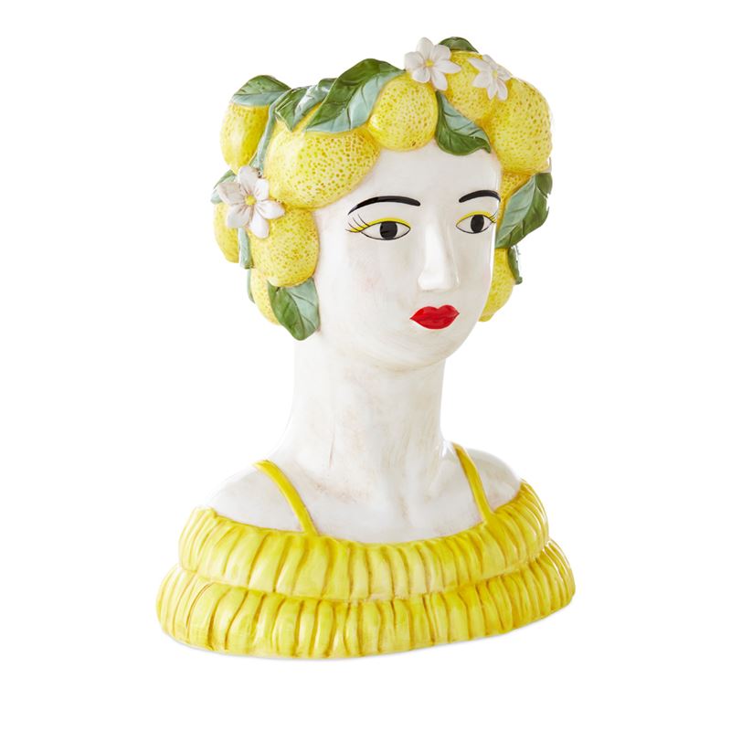 Mondello Lemon Multi Head Vase