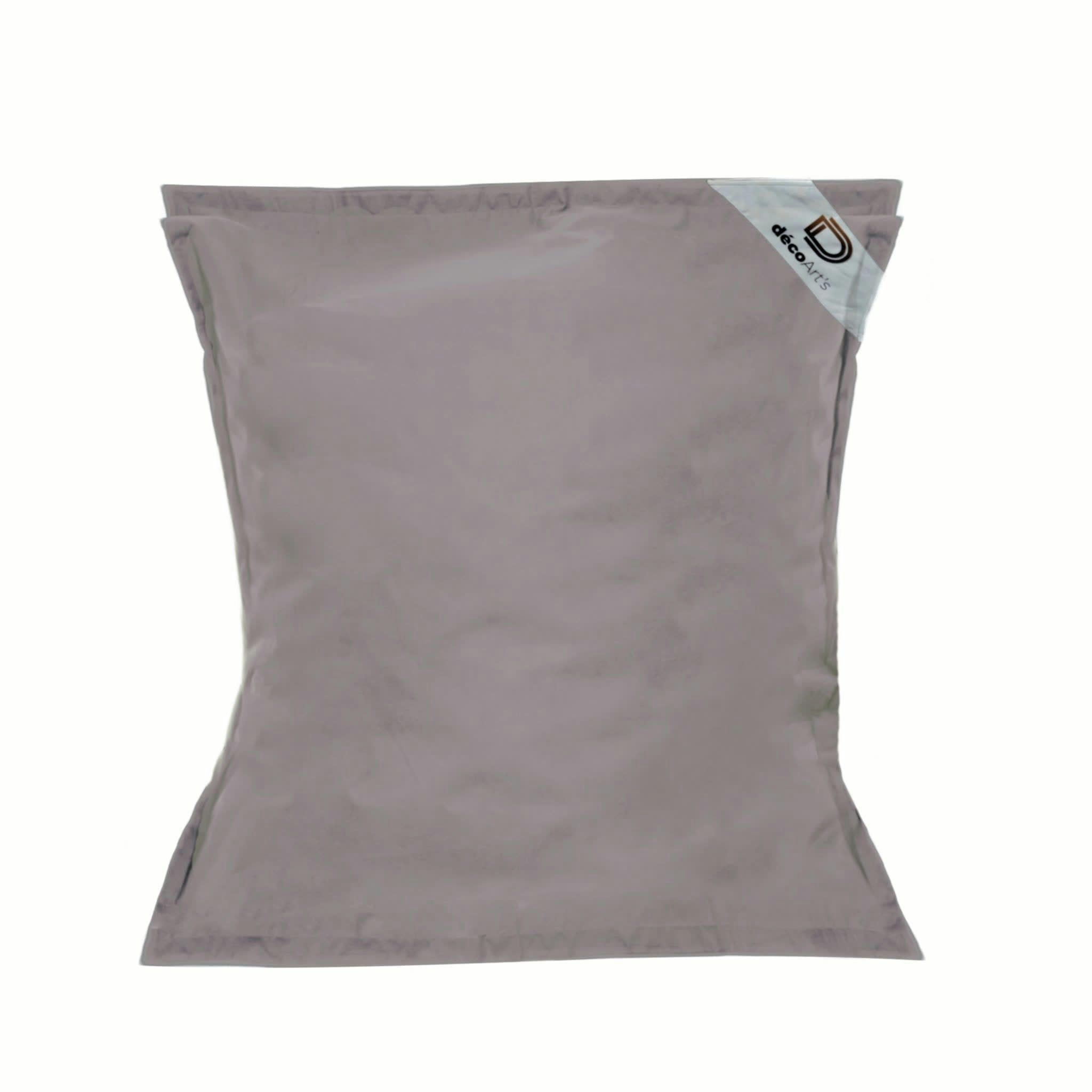 - Pouf Géant XXL Déhoussable, Flottant pour Piscine, Deco Arts Gris