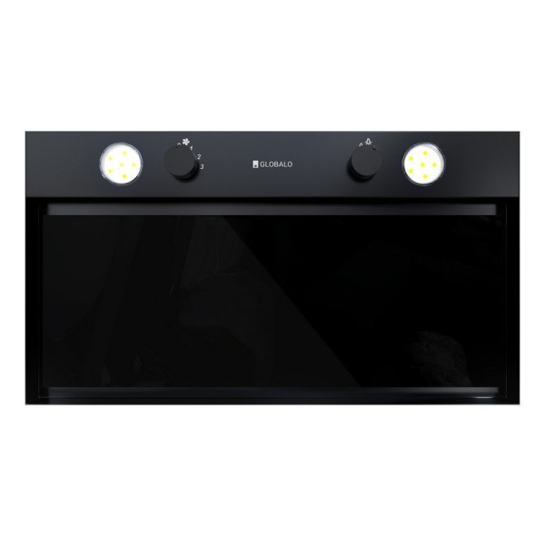FLOWERI 60.2 BLACK Okap kuchenny