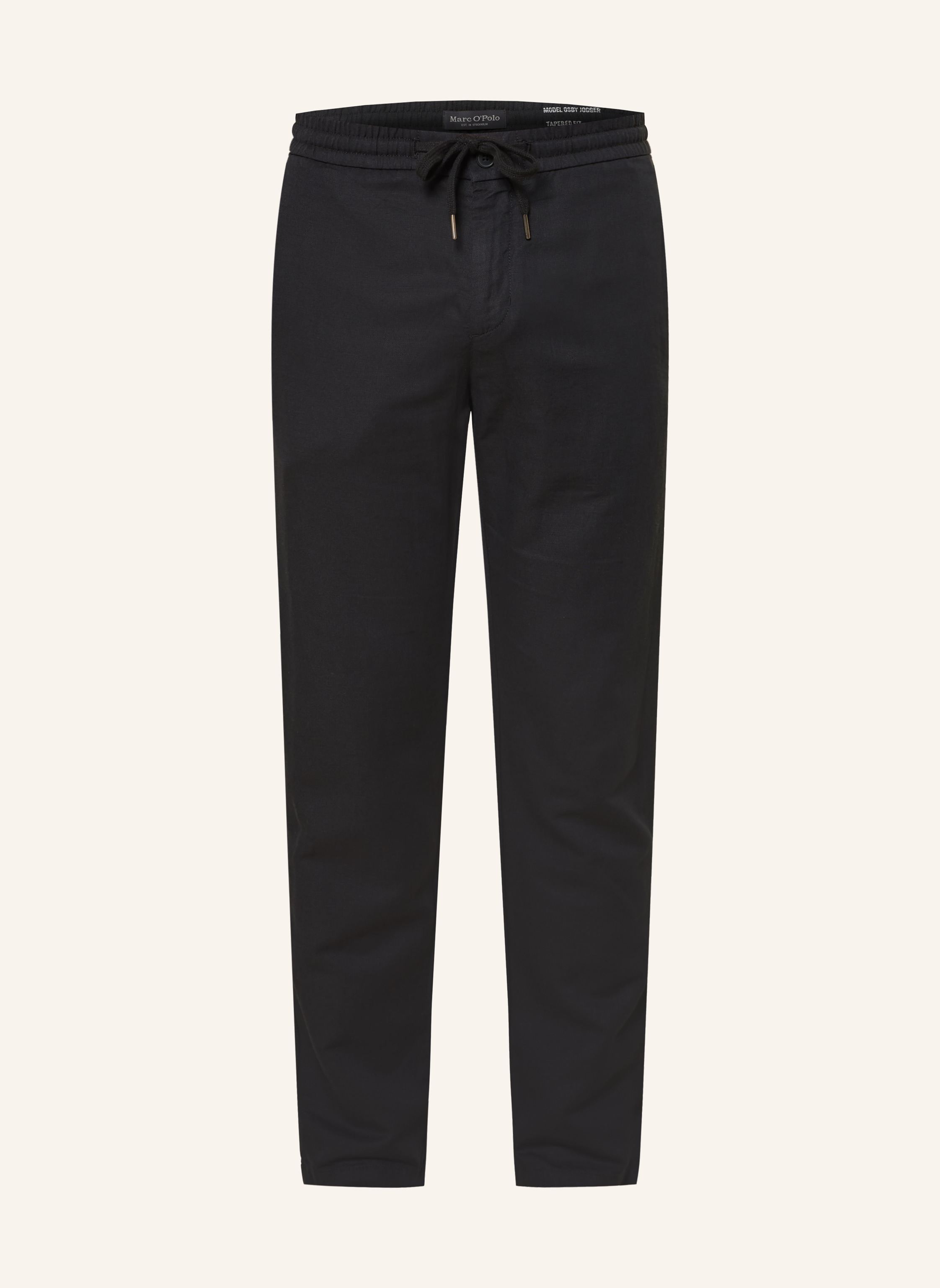 Marc O'Polo Hose OSBY JOGGER im Jogging-Stil Tapered Fit mit Leinen