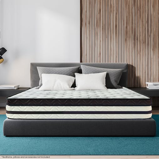 NNEDPE Laura Hill Double Mattresswith Euro Top - 34cm