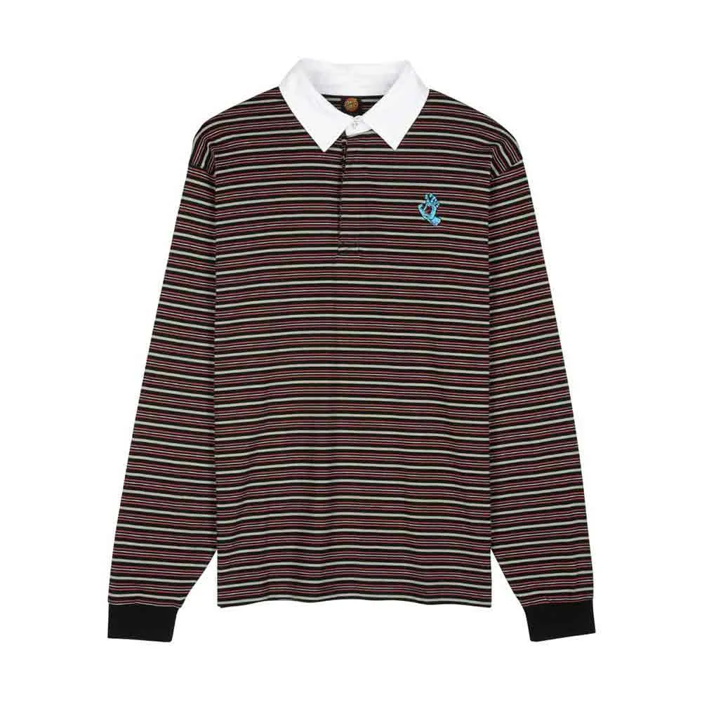 Santa Cruz Mini hand long sleeve polo