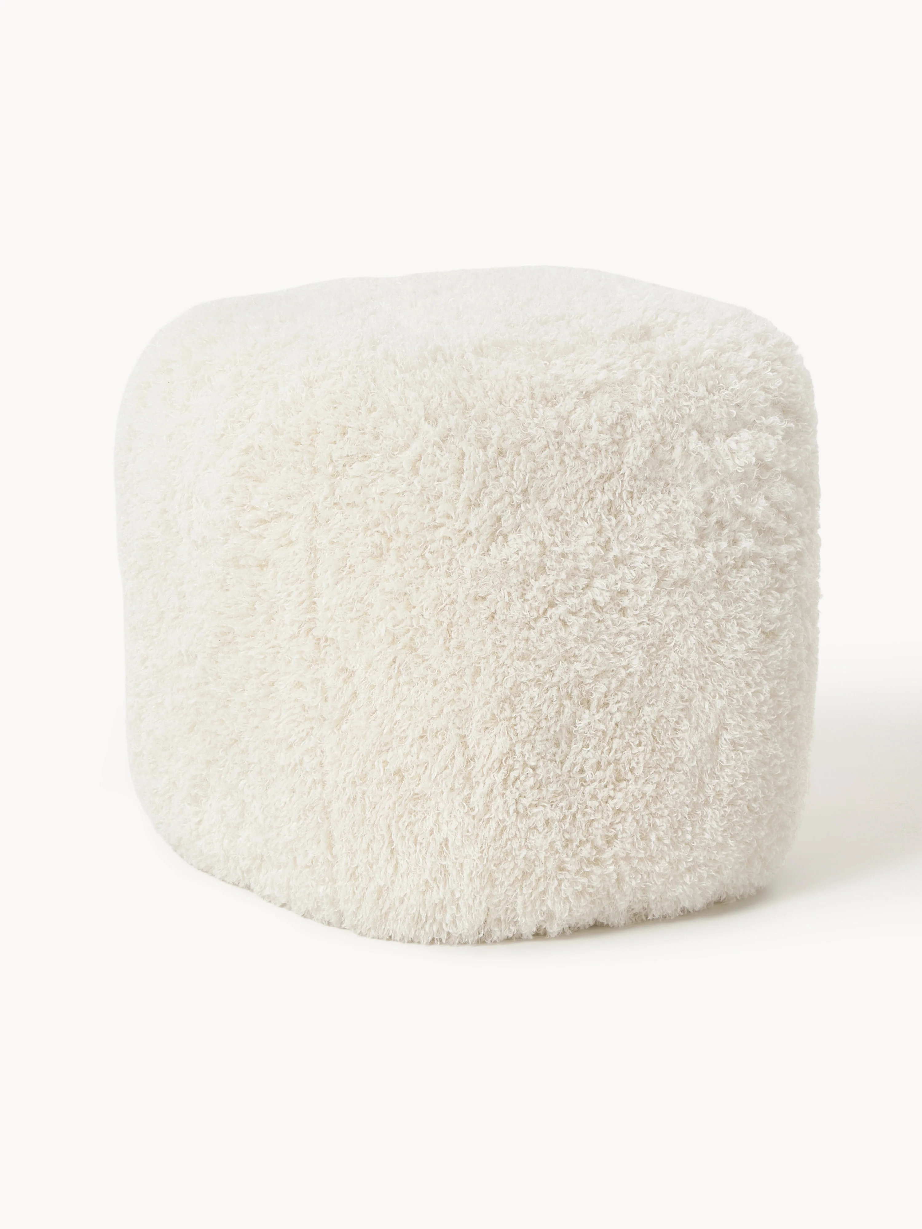 Hoher Teddy-Sofa-Hocker Wolke