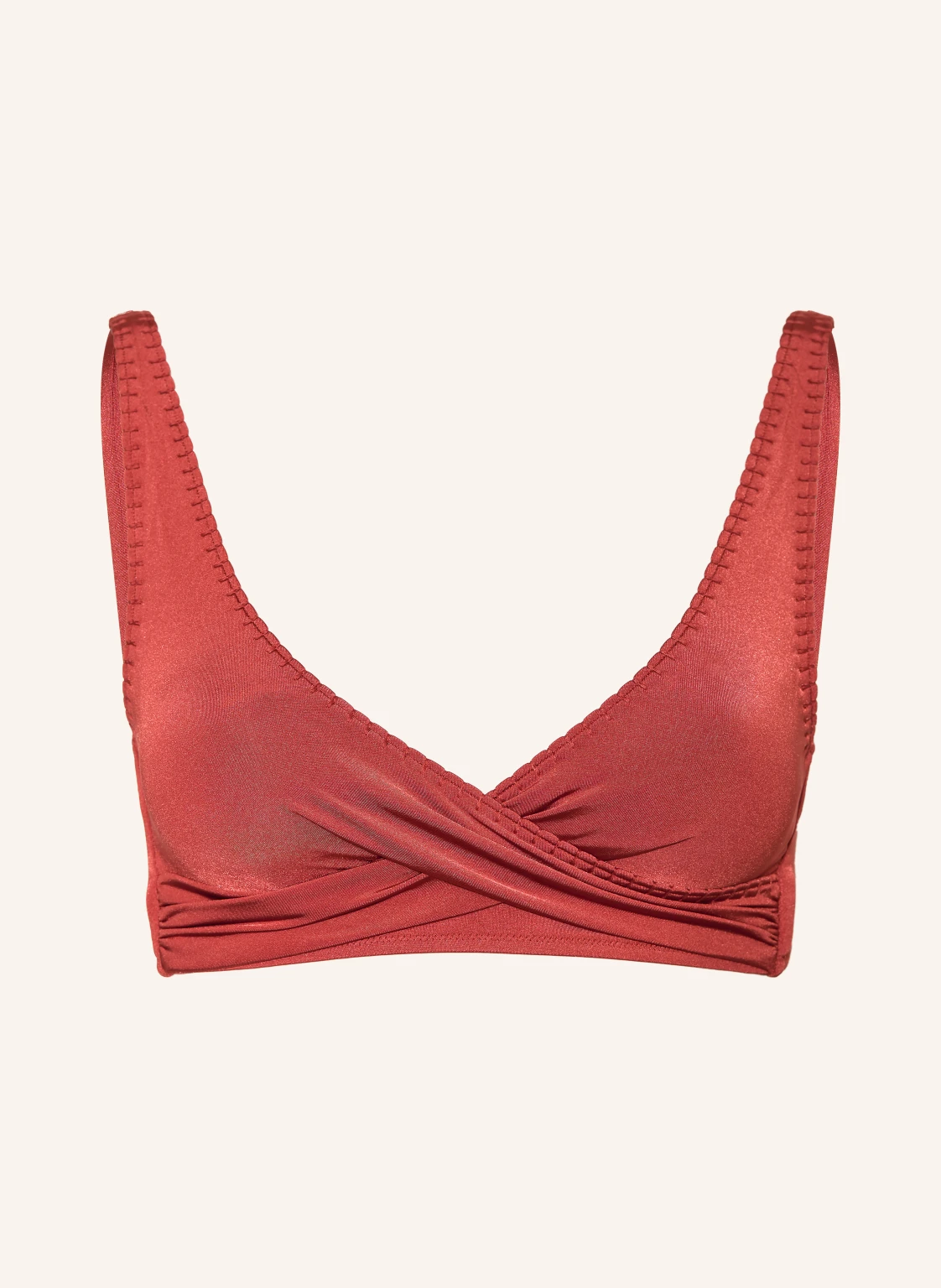 watercult Bustier-Bikini-Top CRAFTED ESSENTIALS in Wickeloptik
