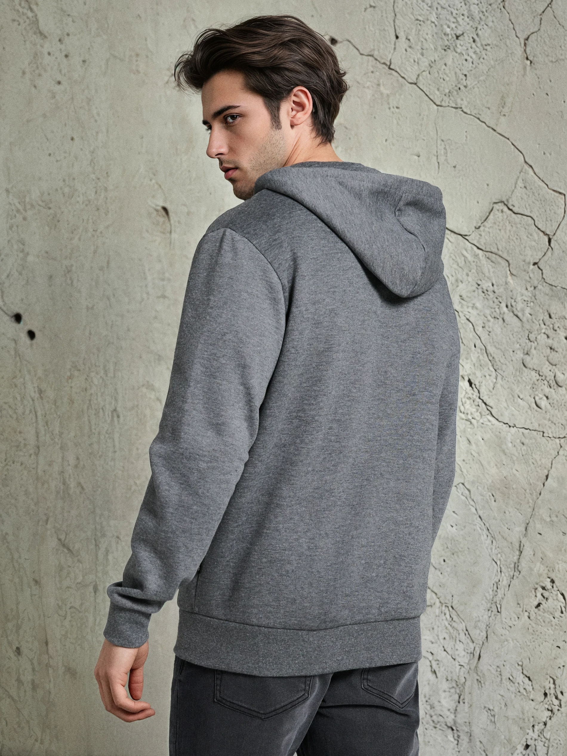 Rozpinana bluza z kapturem
