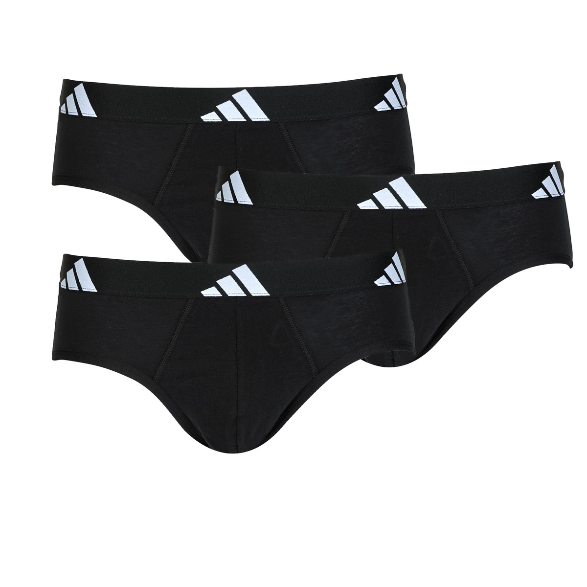 adidas - ACTIVE FLEX COTTON Pack de 3 - Black