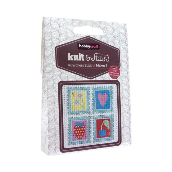 Mini Stamps Cross Stitch Kit