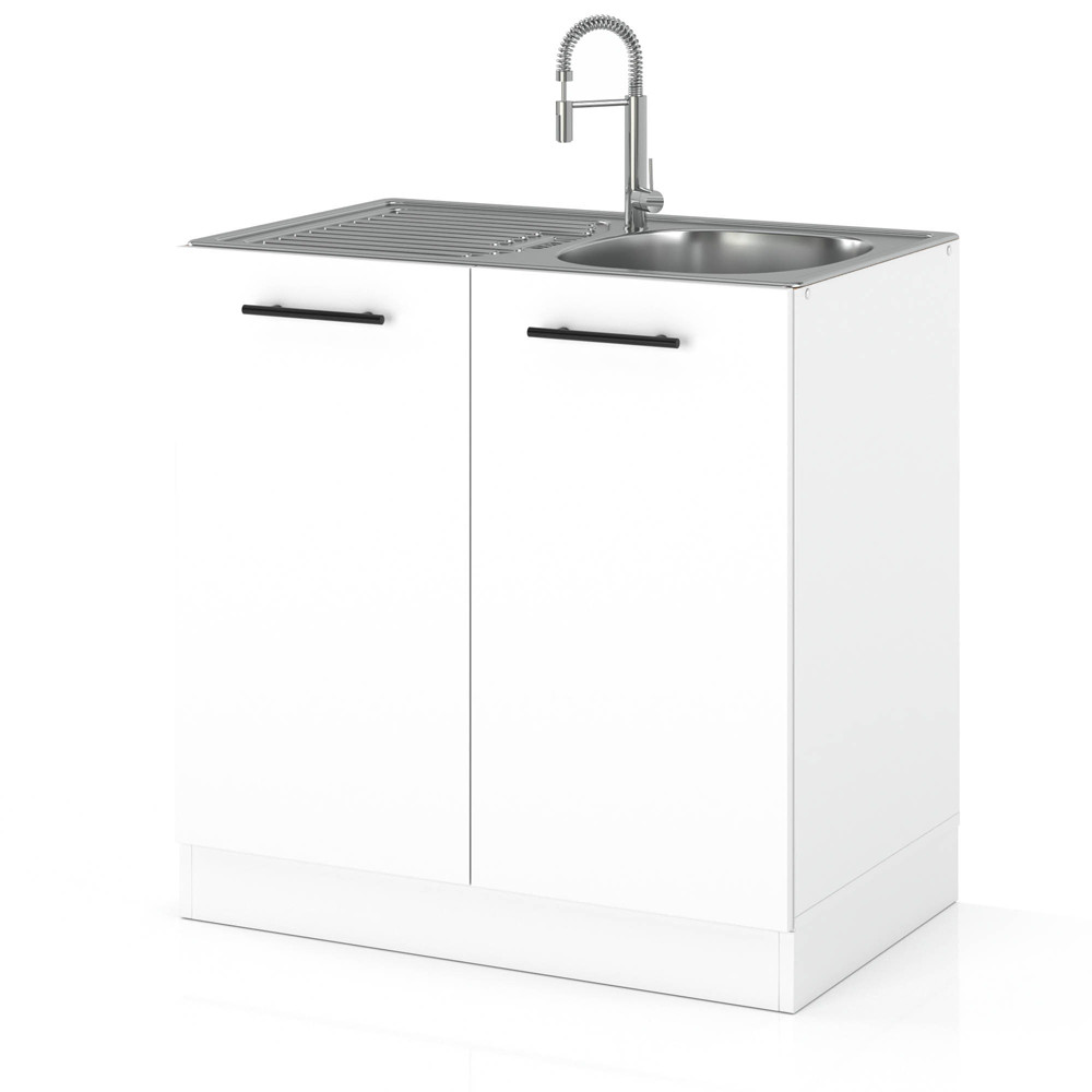 Szafka kuchenna dolna pod zlewozmywak 80cm spremium biały