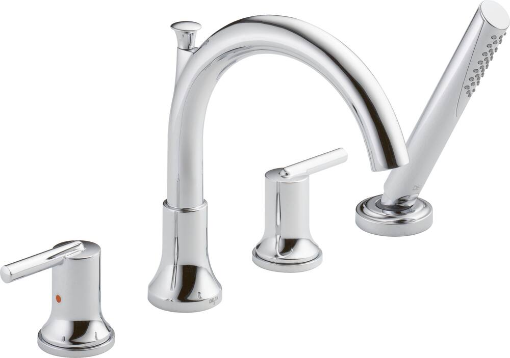 Delta Roman Tub with Hand Shower Trim, Chrome