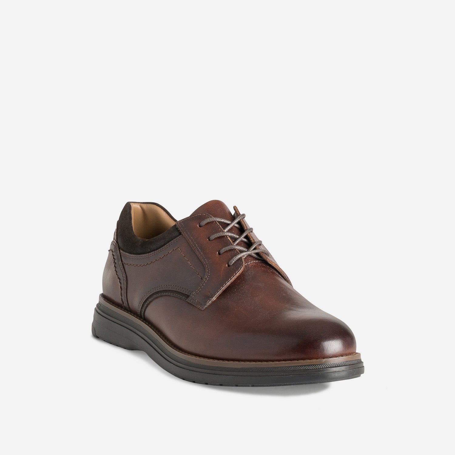 Derby cognac cuir