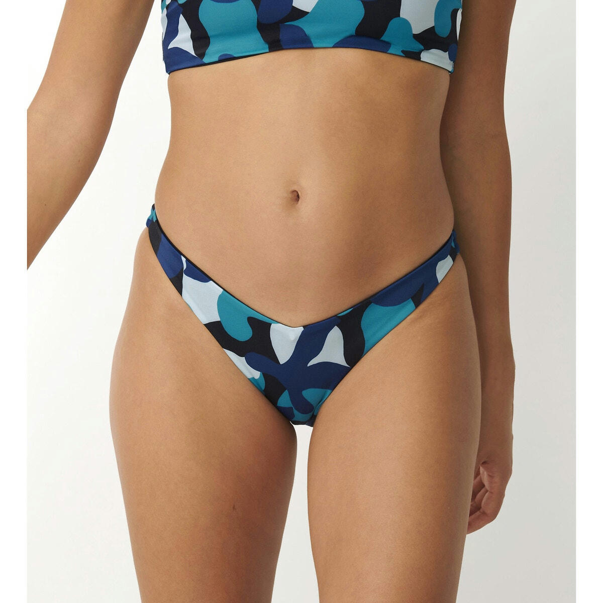 Bas de maillot de bain tanga Flower Horn