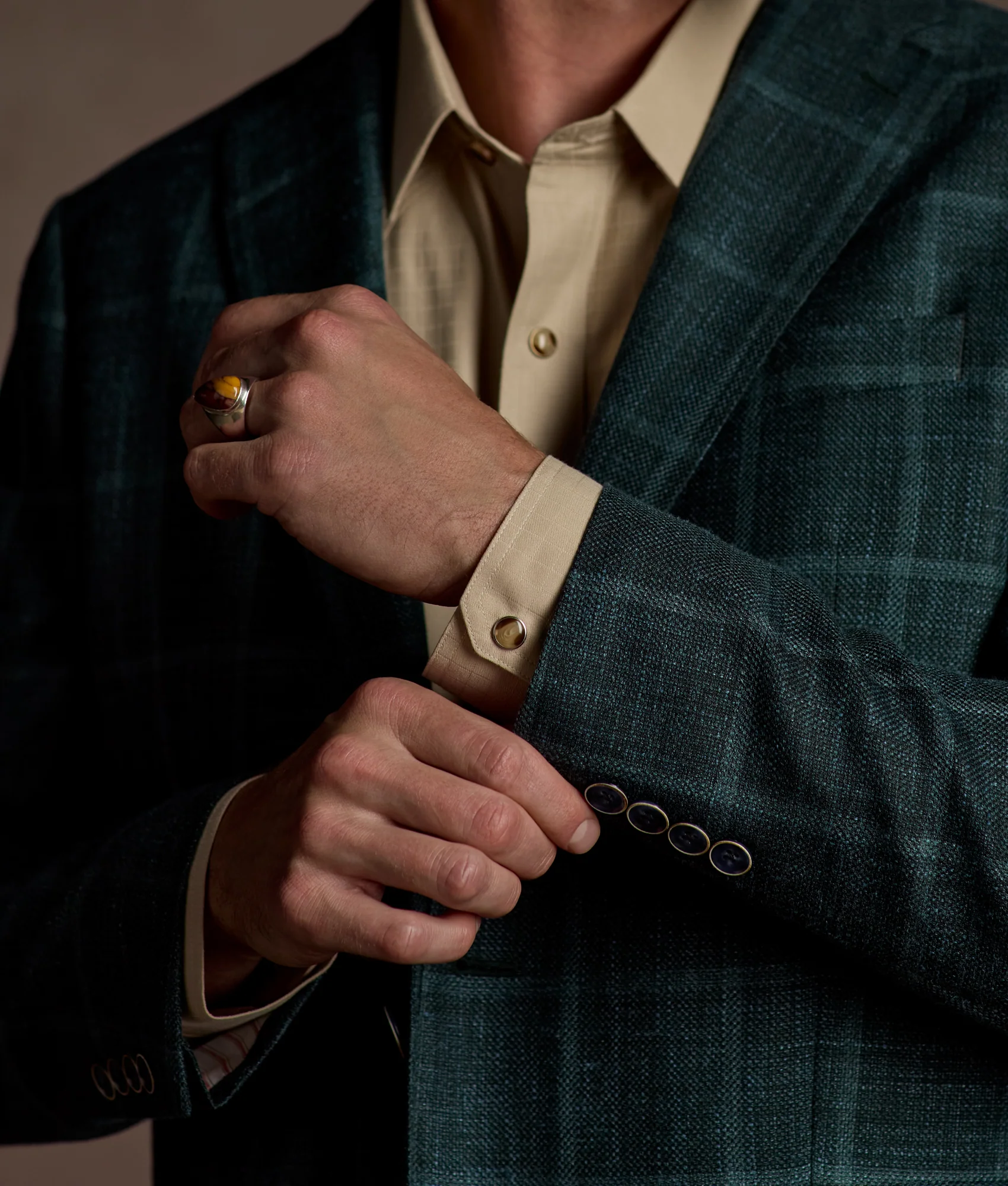 Lucchese Sport Coat - Emerald Green