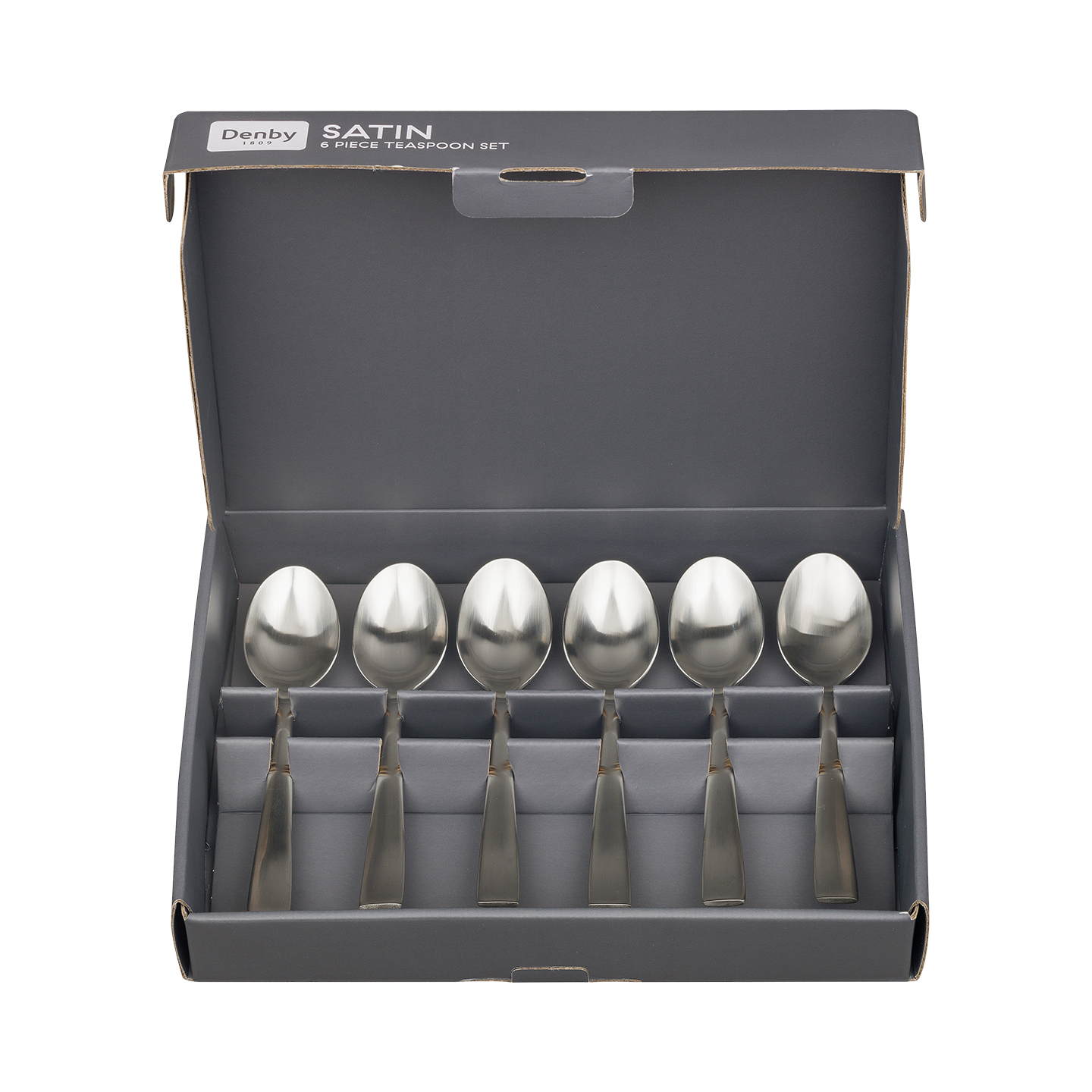 Satin 6 Piece Tea Spoon Set