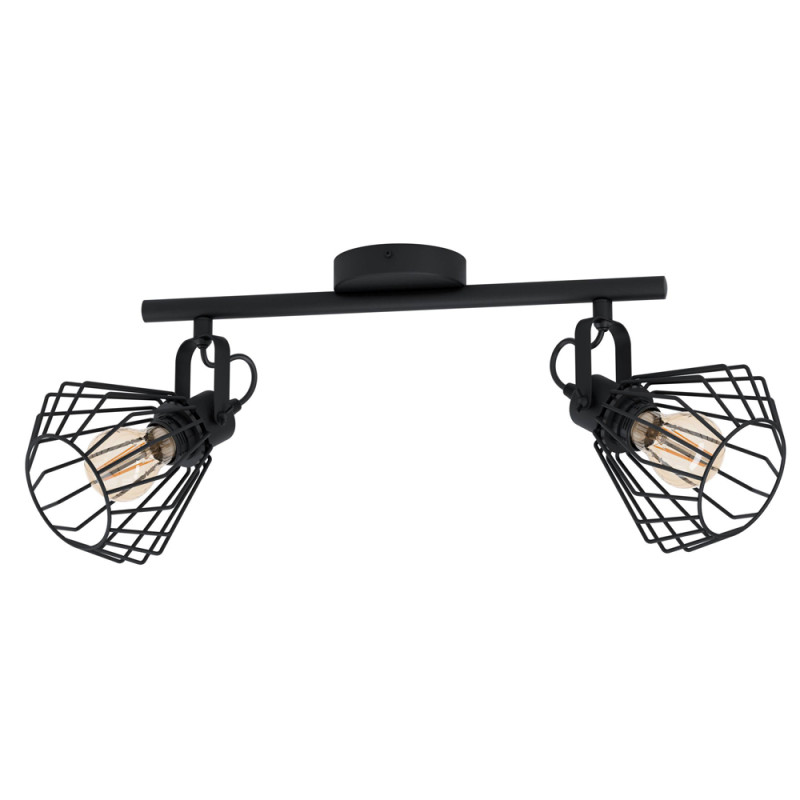 Spot Tabillano noir E27 2 x 40 W EGLO
