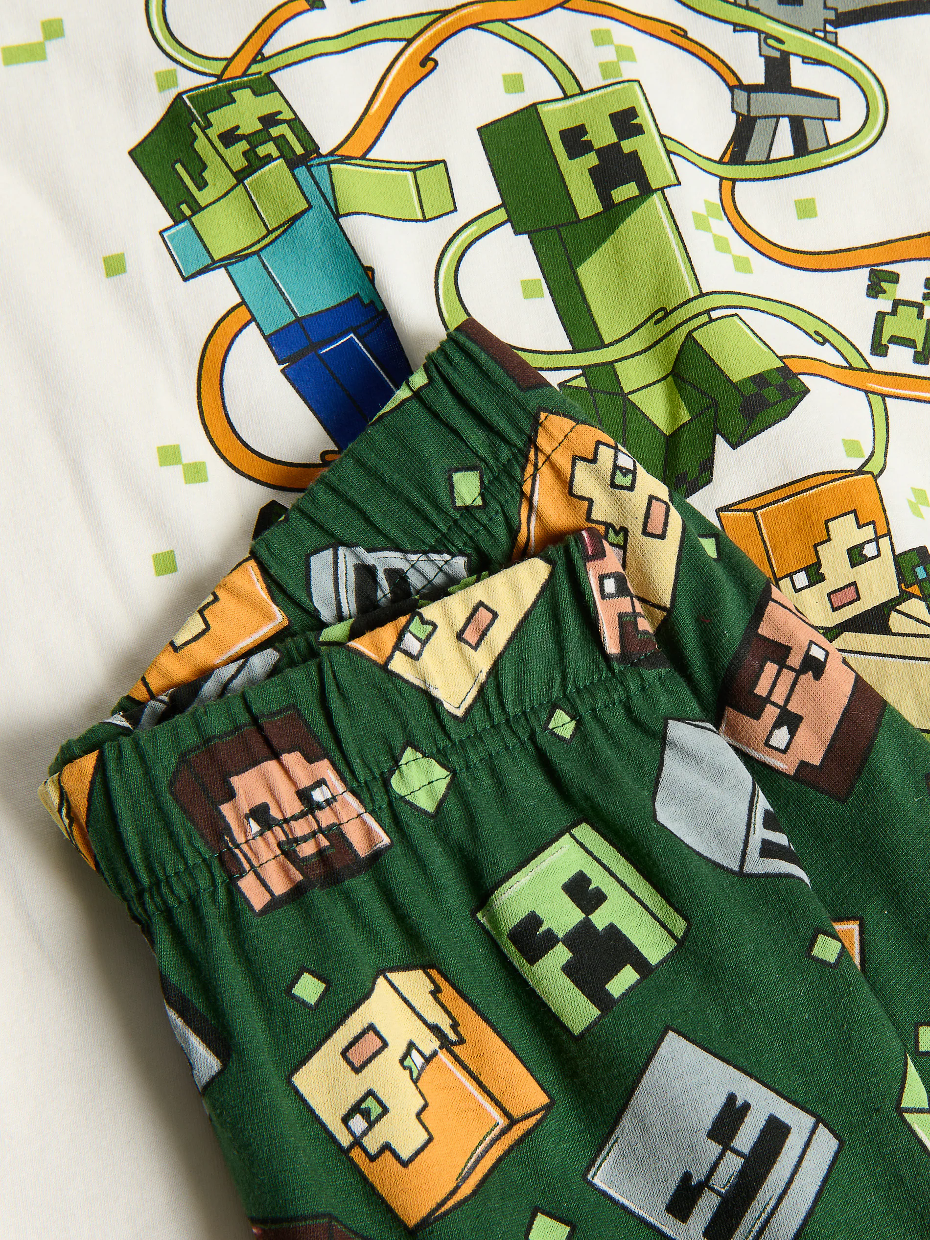 Bawełniana piżama Minecraft