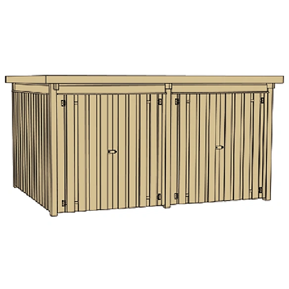 Gartenhaus »607 Variante 3«, Holz, BxT: 408 x 288 cm (Außenmaße inkl. Dachüberstand)