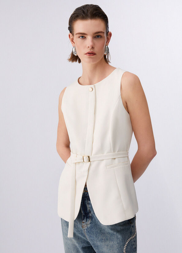 Gilet con cintura