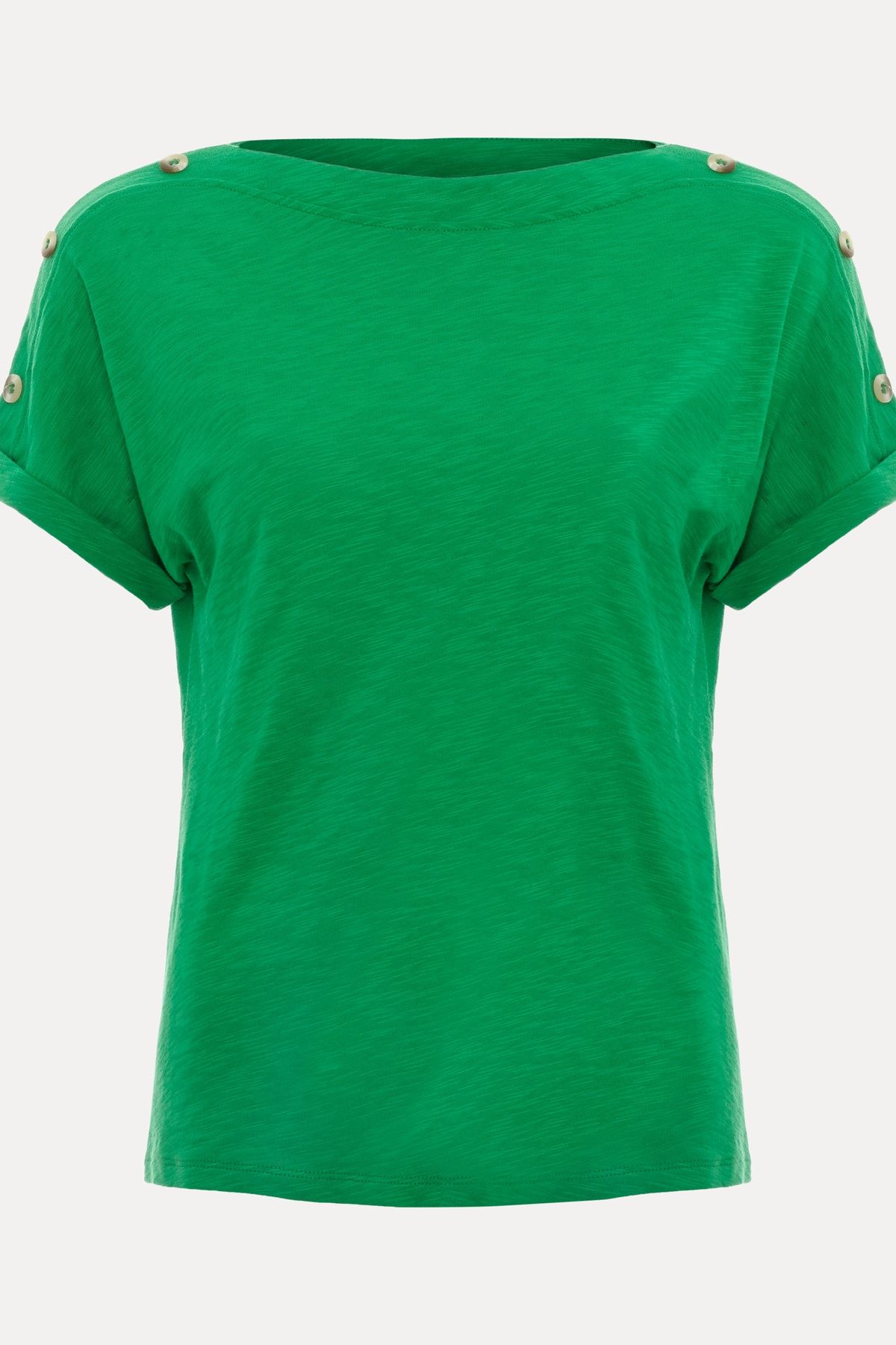 Phase Eight Suzie Shoulder-Button Relaxed T-Shirt