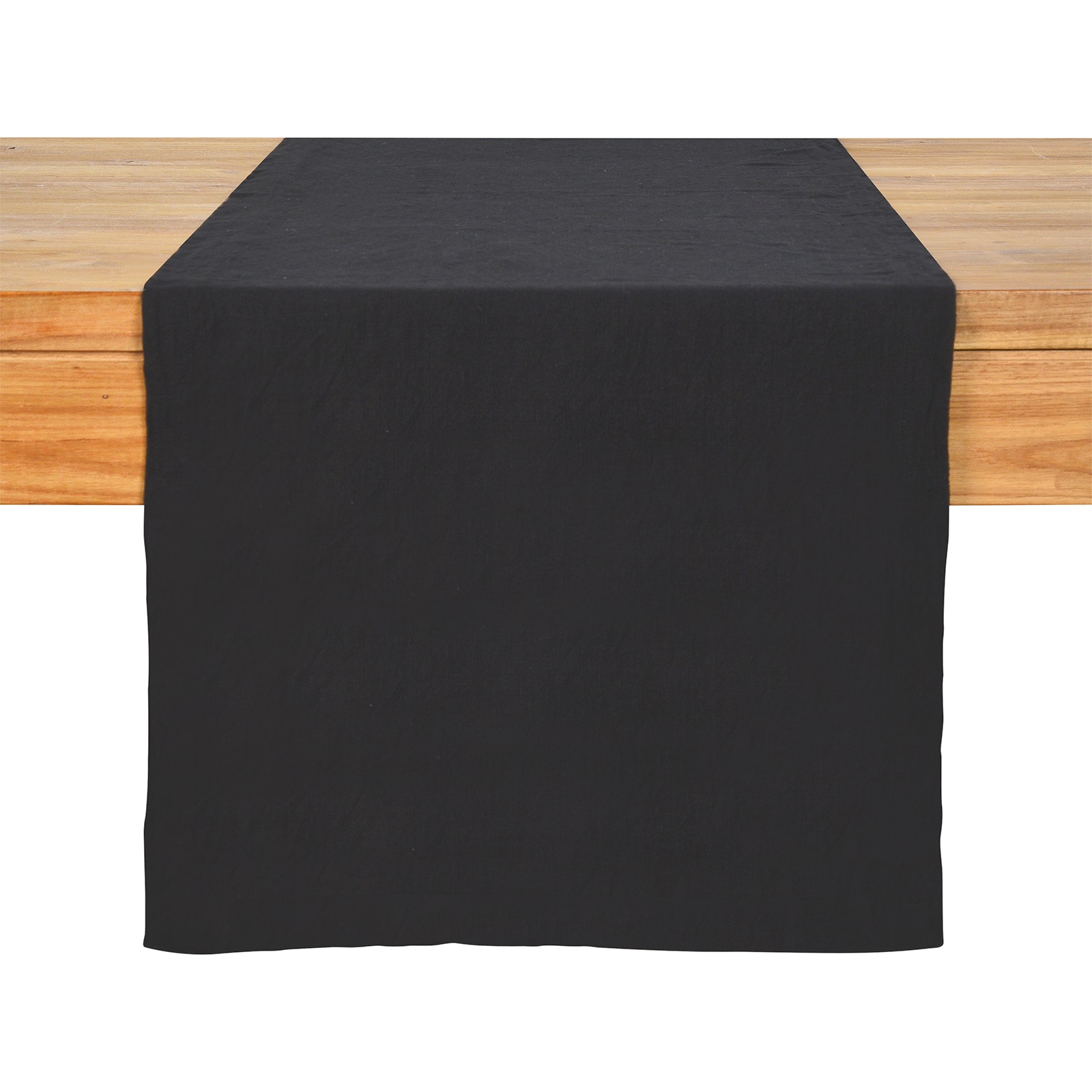 Tischläufer Schwarz,L 1.500 x B 400 mm