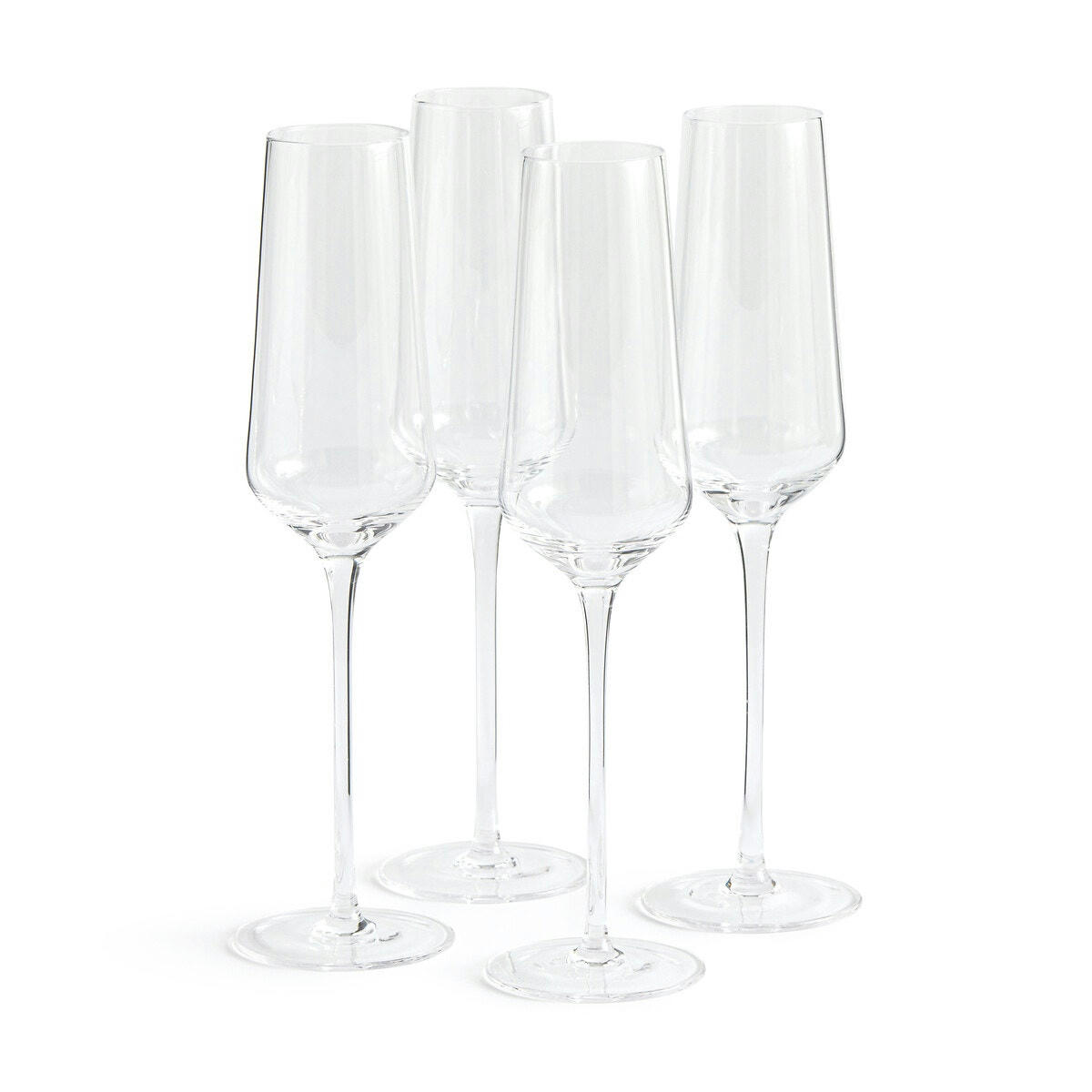 Lot de 4 flûtes à champagne, Zonza
