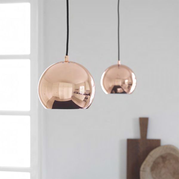Frandsen Ball Metal Hanglamp Ø 18 cm - Dark Grey