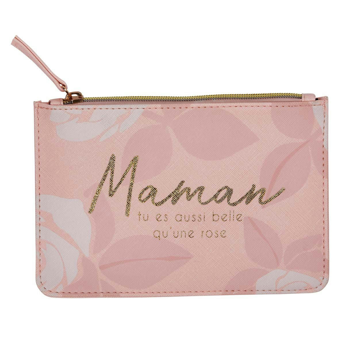 - Pochette maman motif floral