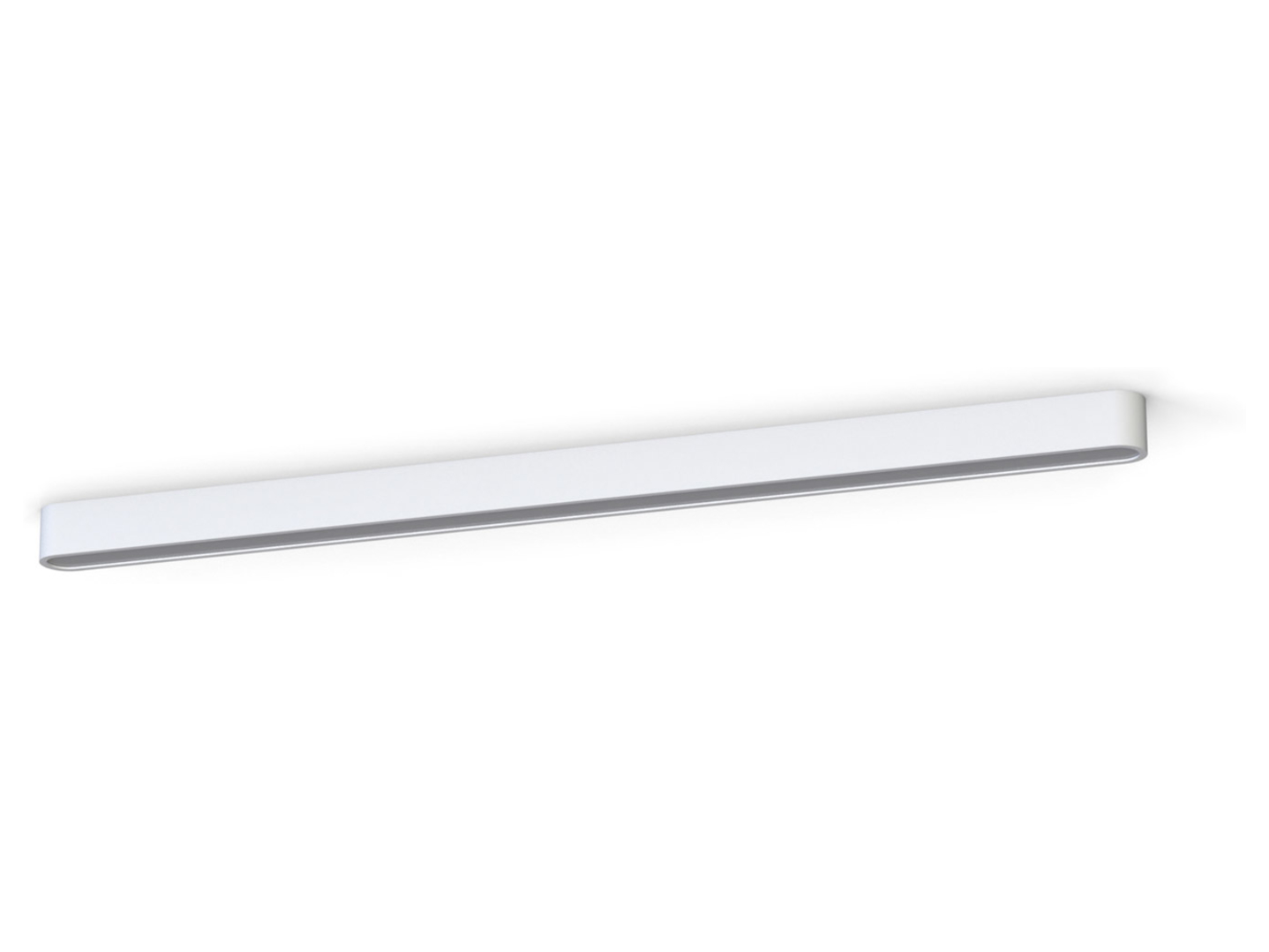 PlafonSoft LED 125 cm aluminiowy biały