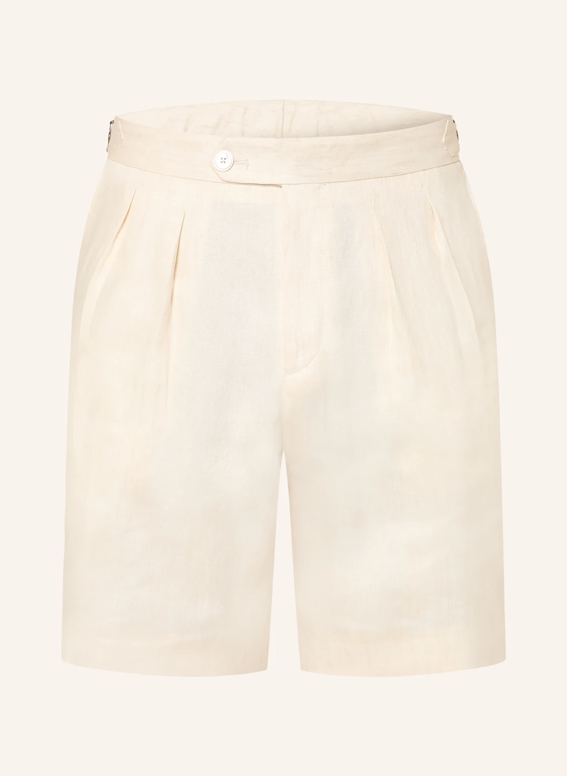 BOSS Leinenshorts PERIN Tapered Fit