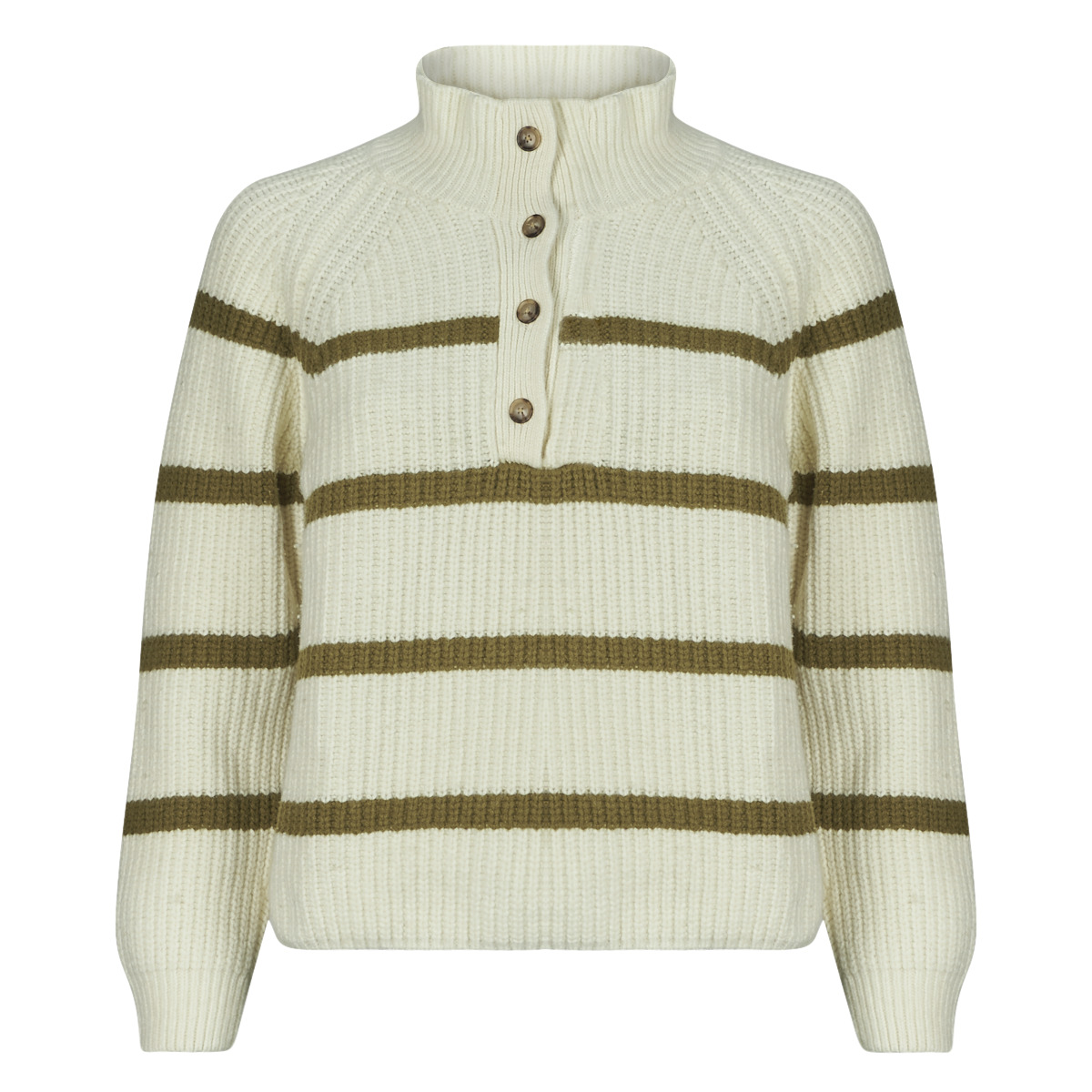Armor Lux - PULL CAMIONNEUR - White / Kaki