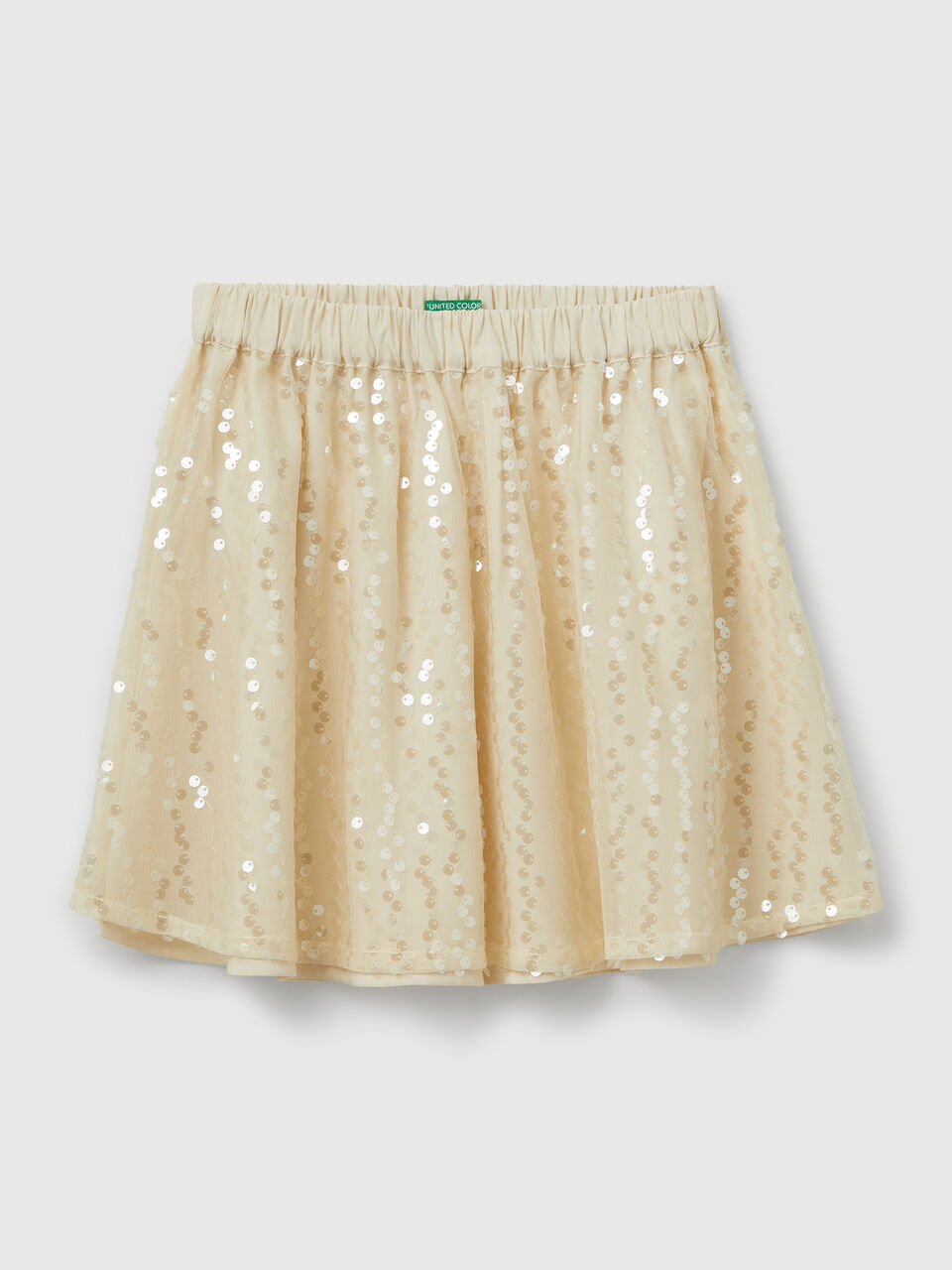 Skirt with sequins