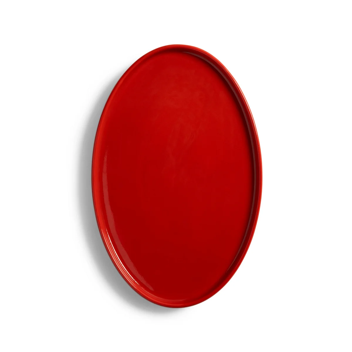 &klevering - Chiquito Tablett, 27 x 17.5 cm, rot