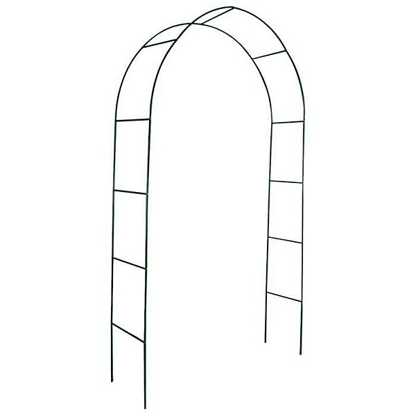 Arche de jardin - VIDAXL - 40776 - Métal - Noir - 140x39x240cm