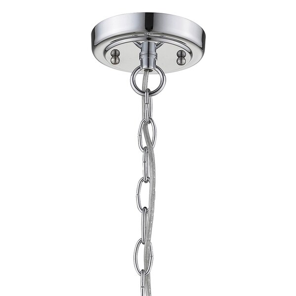 Dylan 3-light Chrome Exterior Lantern