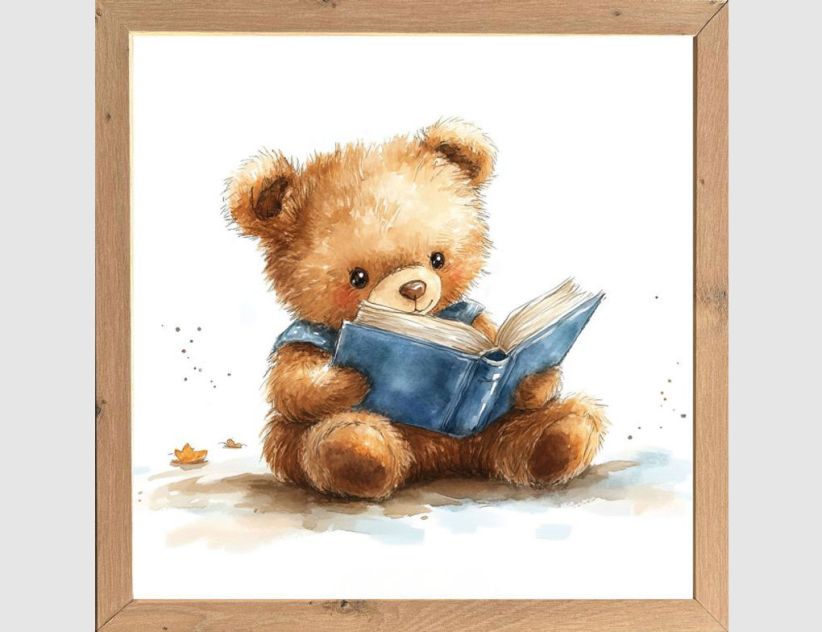 Bild Bär mit Buch