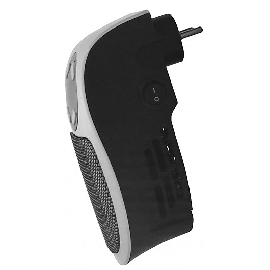 Drexon 923500 - Chauffage soufflant céramique - Modèle Pluggy - 450 Watts - Gris