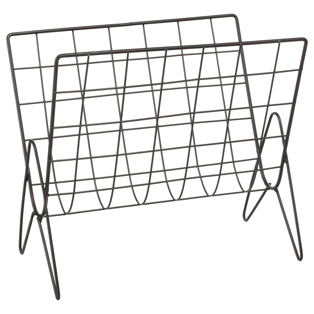 Porta revistas em metal