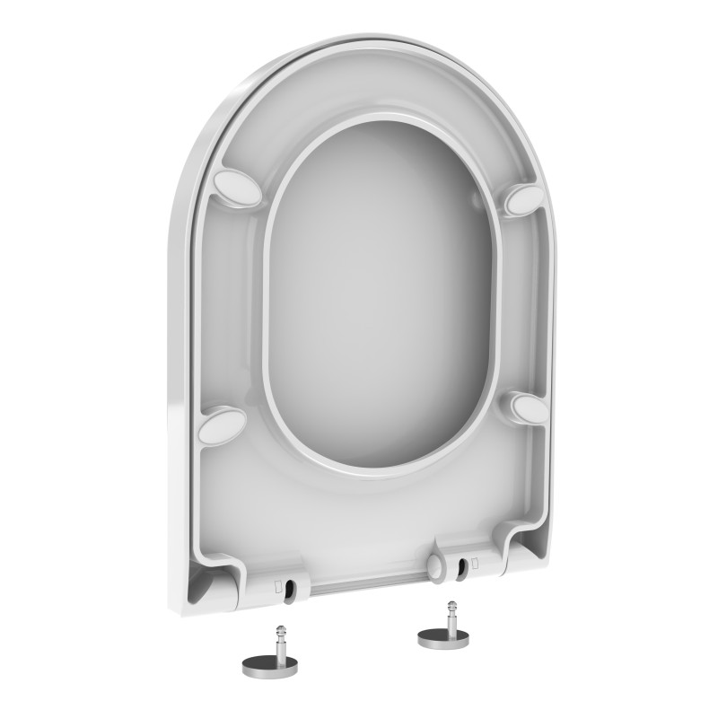 Abattant de toilette Boreo Kobalt blanc ALLIBERT
