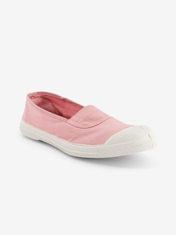 Tennis elastique femme fleur