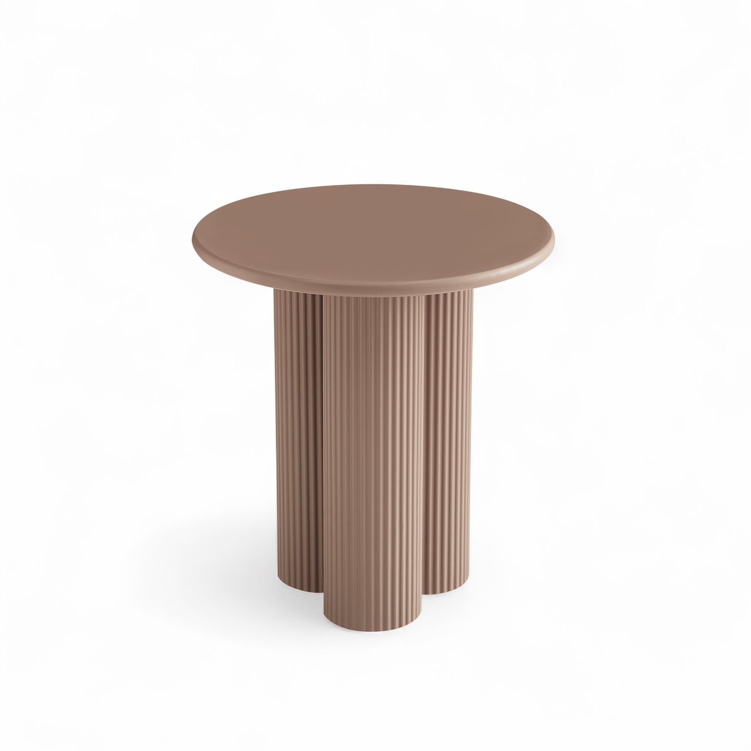 Furnhouse ronde salontafel Flow - Mokkamousse - Ø 50 cm